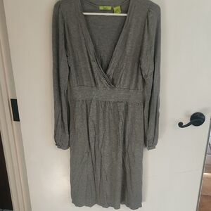 H&M Charcoal Long Sleeve Dress
